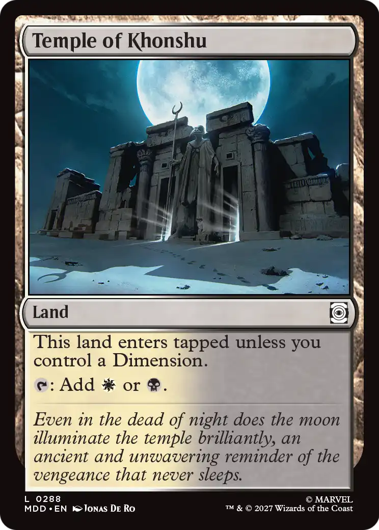 Temple of Khonshu [Marvel: Darkhold Destiny] | Exor Games Bridgewater