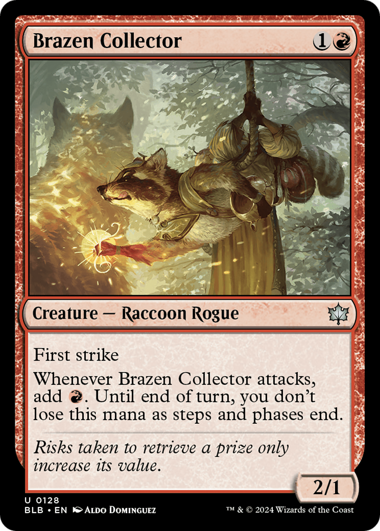 Brazen Collector [Bloomburrow] | Exor Games Bridgewater