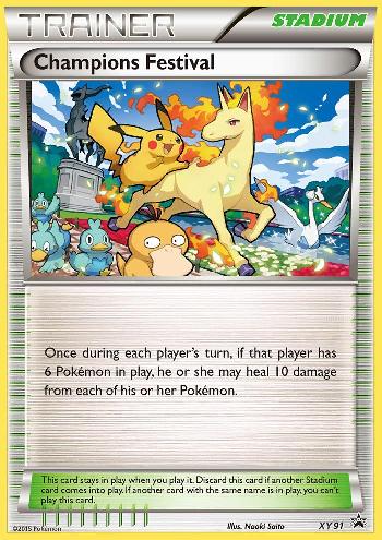 Champions Festival (XY91) (2015) [XY: Black Star Promos] | Exor Games Bridgewater