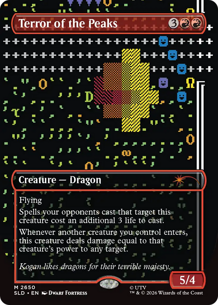 Terror of the Peaks [Secret Lair Drop Series] | Exor Games Bridgewater