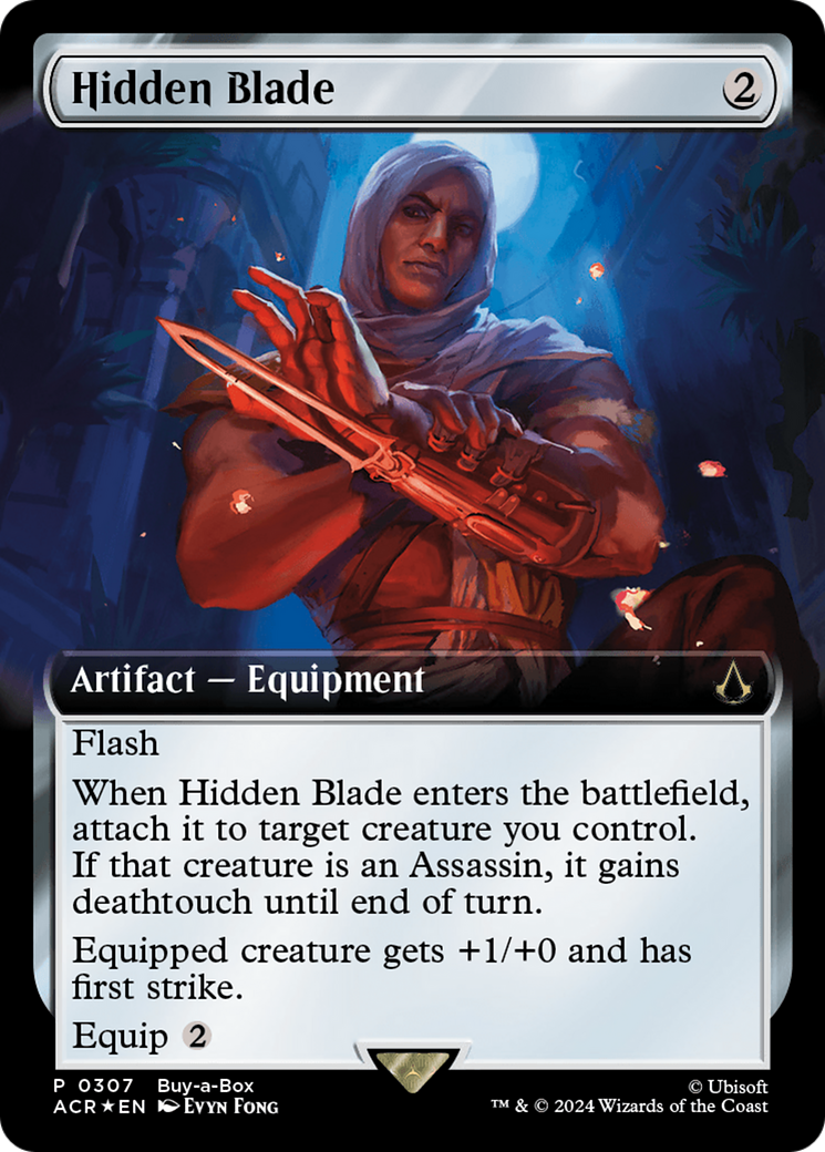 Hidden Blade (Extended Art) [Assassin's Creed Promos] | Exor Games Bridgewater