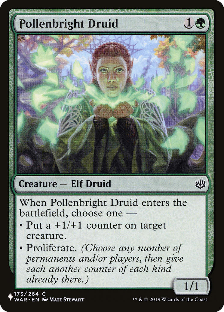 Pollenbright Druid [The List Reprints] | Exor Games Bridgewater