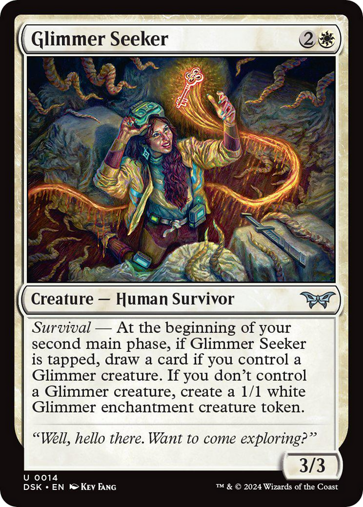 Glimmer Seeker [Duskmourn: House of Horror] | Exor Games Bridgewater