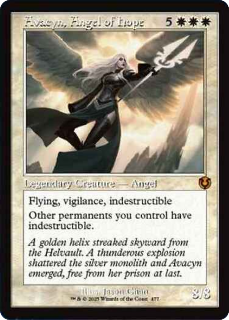 Avacyn, Angel of Hope (Retro Frame) [Innistrad Remastered] | Exor Games Bridgewater