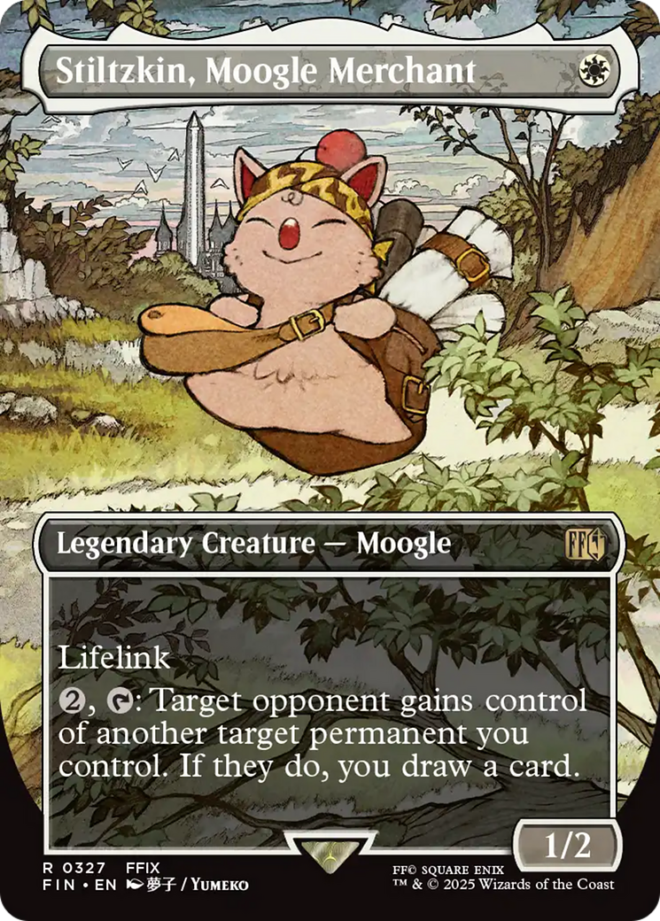 Stiltzkin, Moogle Merchant (Borderless) [FINAL FANTASY] | Exor Games Bridgewater