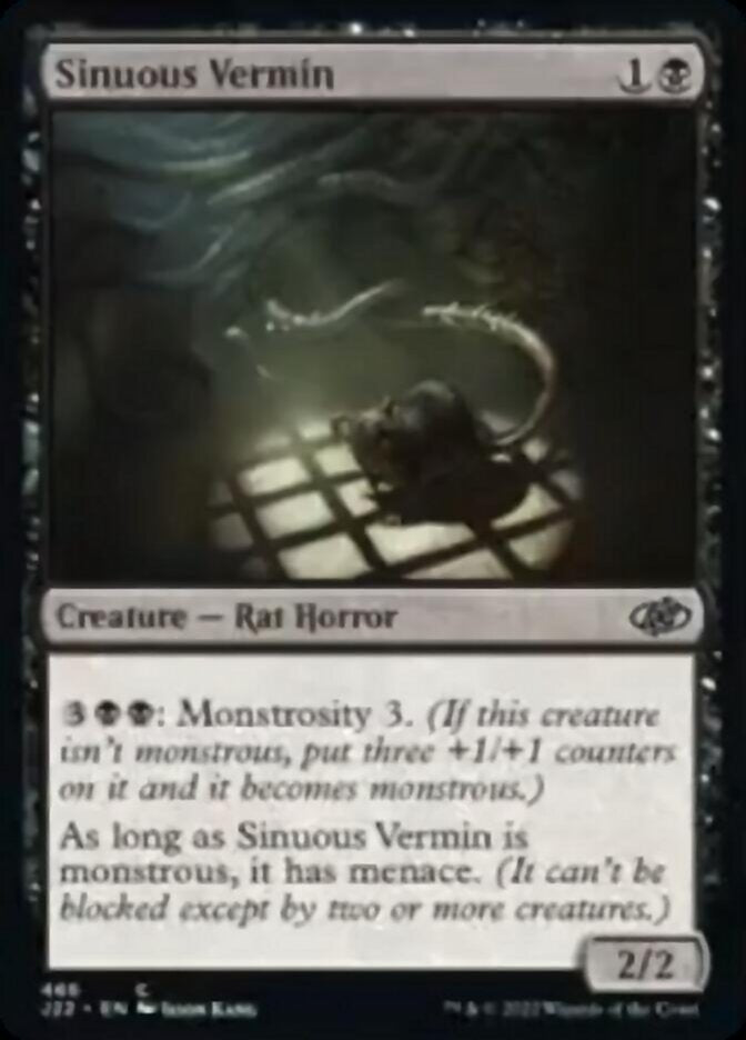 Sinuous Vermin [Jumpstart 2022] | Exor Games Bridgewater