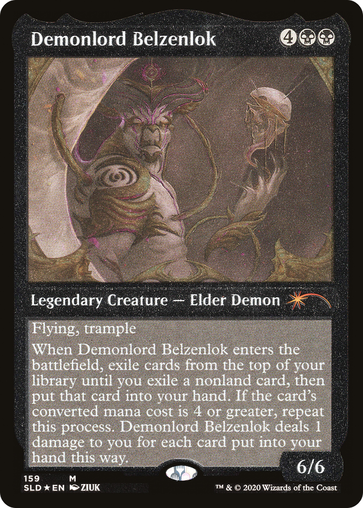 Demonlord Belzenlok (Foil Etched) [Secret Lair Drop Series] | Exor Games Bridgewater