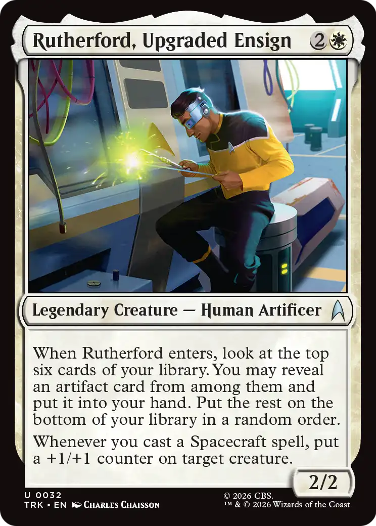Rutherford, Upgraded Ensign [Star Trek] | Exor Games Bridgewater