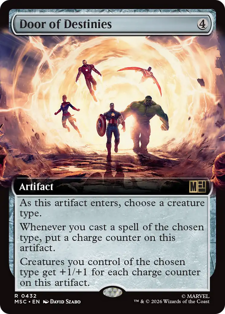 Door of Destinies (Extended Art) [Marvel Super Heroes Commander] | Exor Games Bridgewater