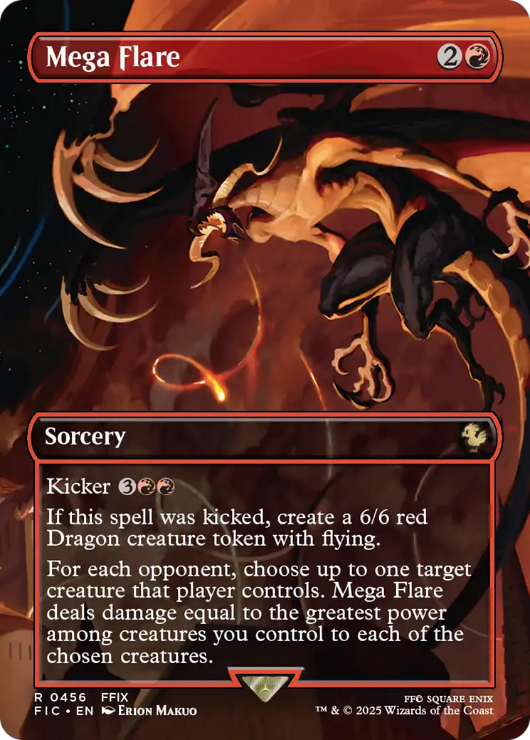 Mega Flare (Borderless) [FINAL FANTASY Commander] | Exor Games Bridgewater