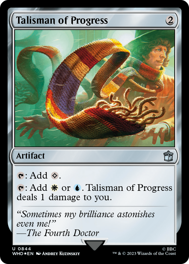 Talisman of Progress (Surge Foil) [Doctor Who] | Exor Games Bridgewater