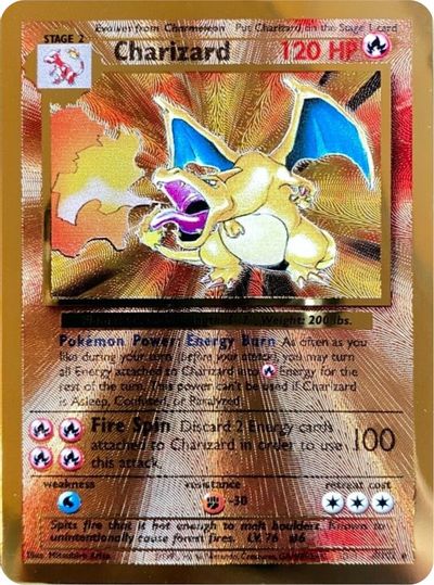 Charizard (4/102) (Celebrations Metal Card) [Celebrations: 25th Anniversary] | Exor Games Bridgewater