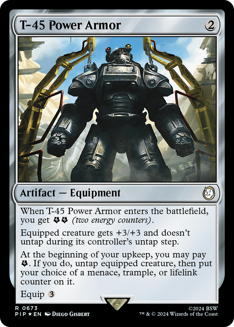 T-45 Power Armor (Surge Foil) [Fallout] | Exor Games Bridgewater