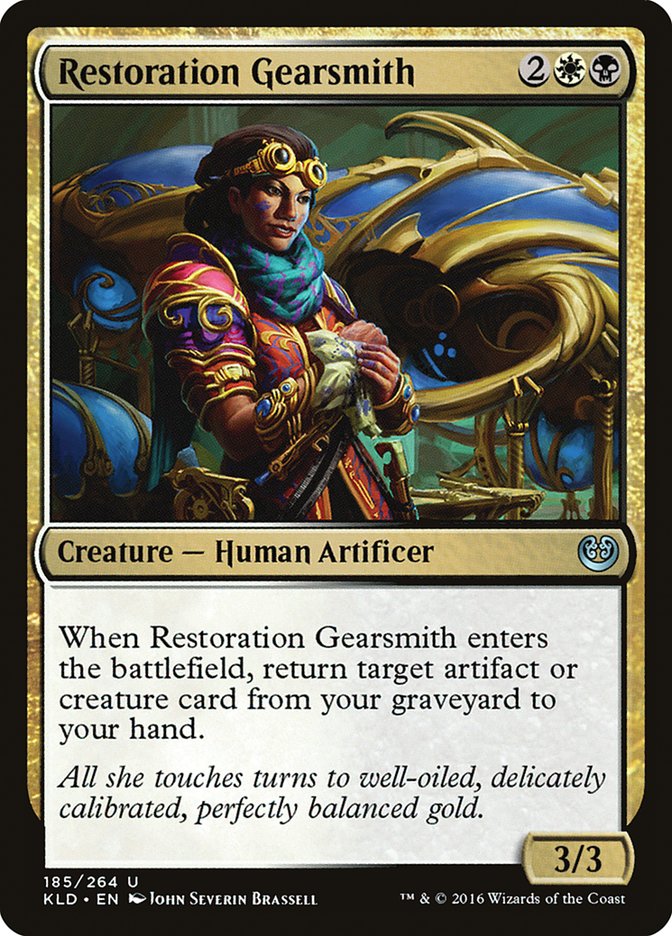 Restoration Gearsmith [Kaladesh] | Exor Games Bridgewater