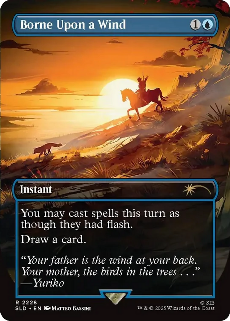 Borne Upon a Wind [Secret Lair Drop Series] | Exor Games Bridgewater