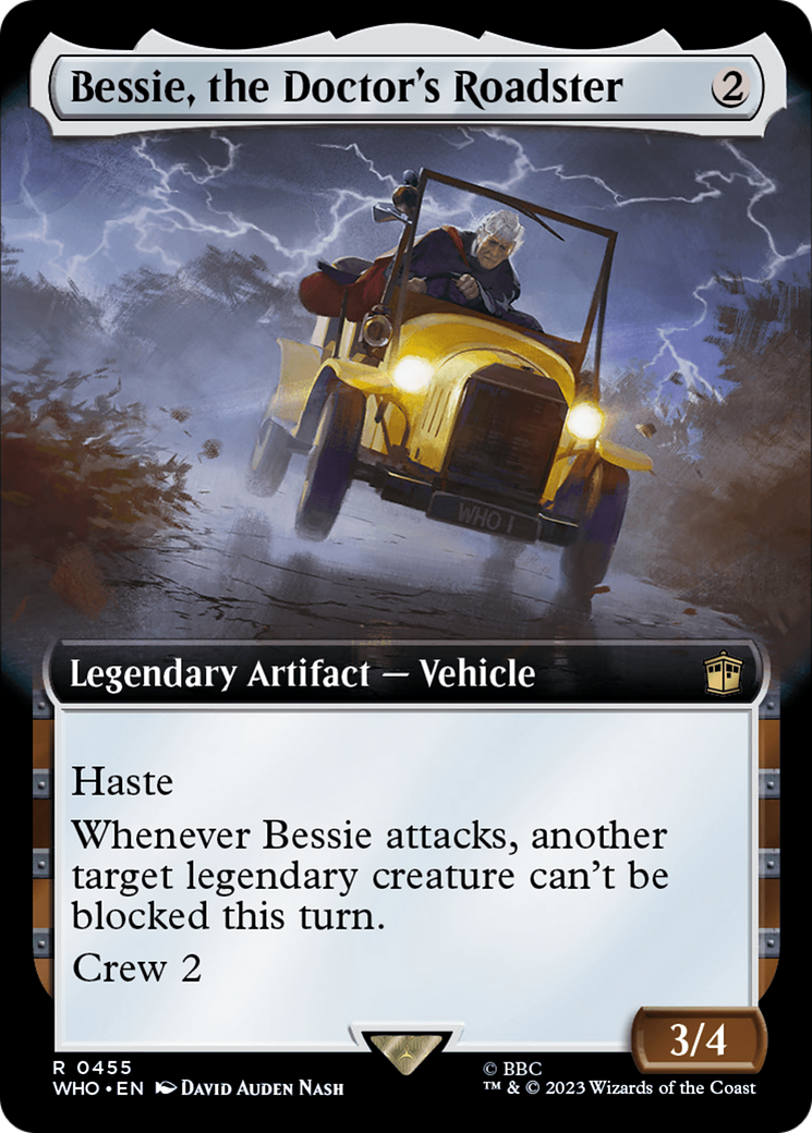 Bessie, the Doctor's Roadster (Extended Art) [Doctor Who] | Exor Games Bridgewater