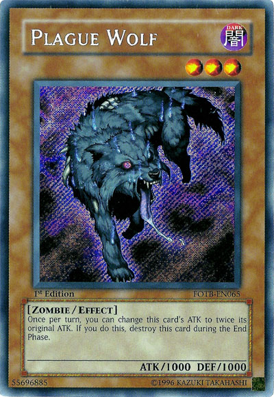Plague Wolf [FOTB-EN065] Secret Rare | Exor Games Bridgewater