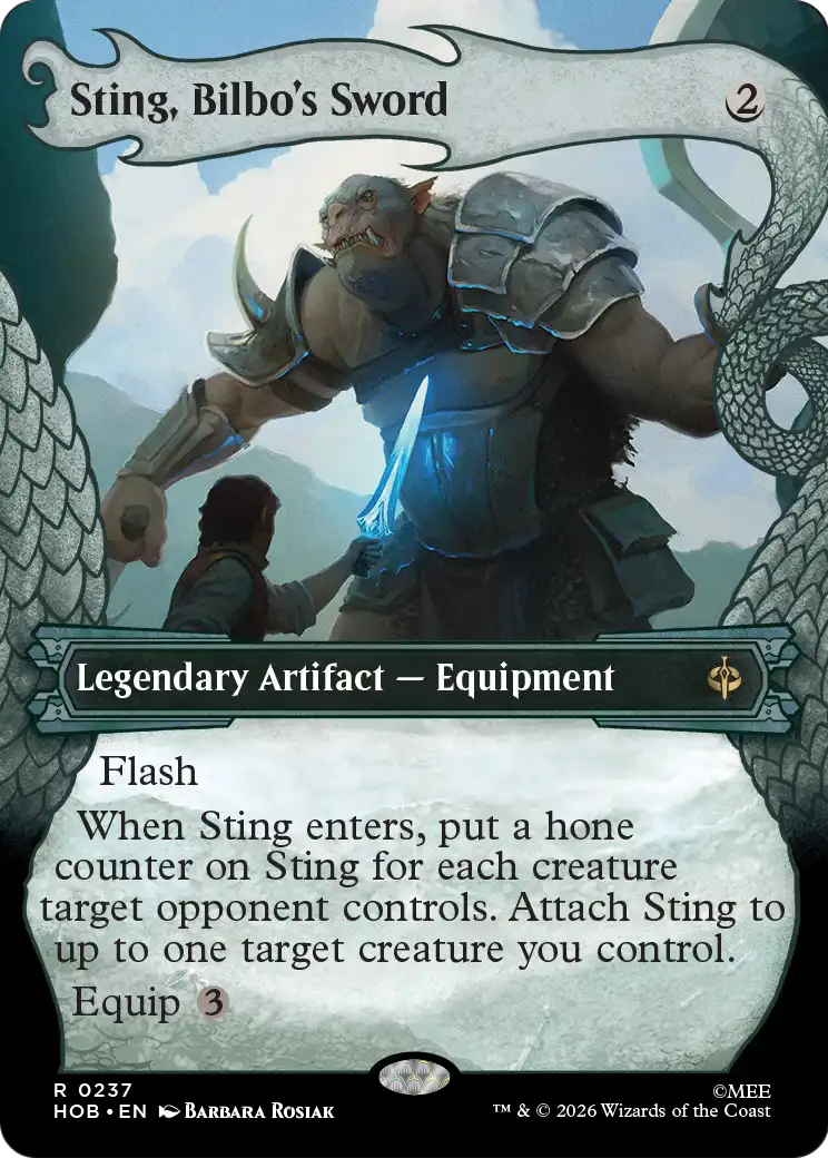 Sting, Bilbo's Sword (Showcase) [The Hobbit] | Exor Games Bridgewater