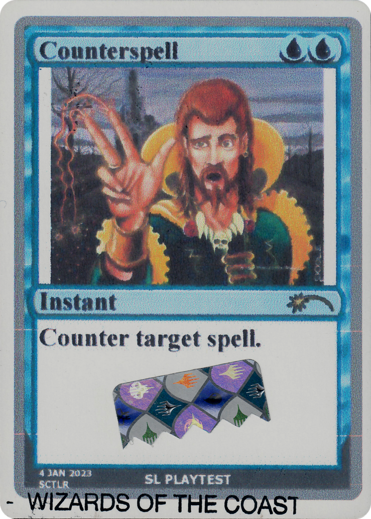 Counterspell (SL PLAYTEST) [Secret Lair Drop Series] | Exor Games Bridgewater