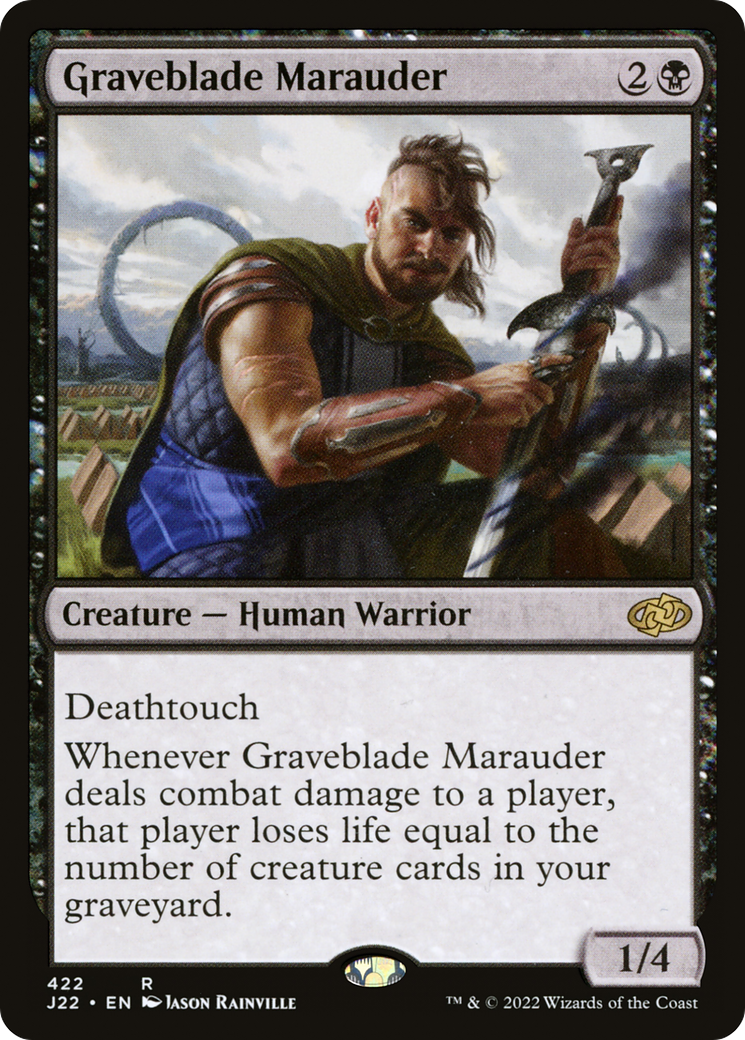 Graveblade Marauder [Jumpstart 2022] | Exor Games Bridgewater