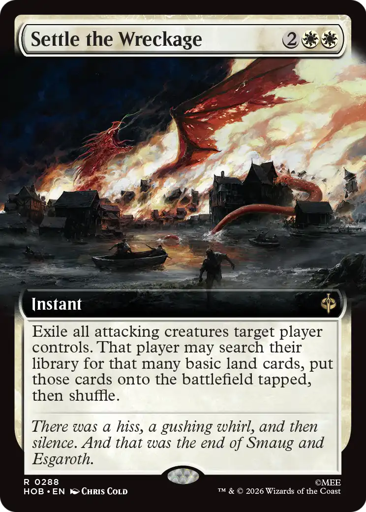 Settle the Wreckage (Extended Art) [The Hobbit] | Exor Games Bridgewater