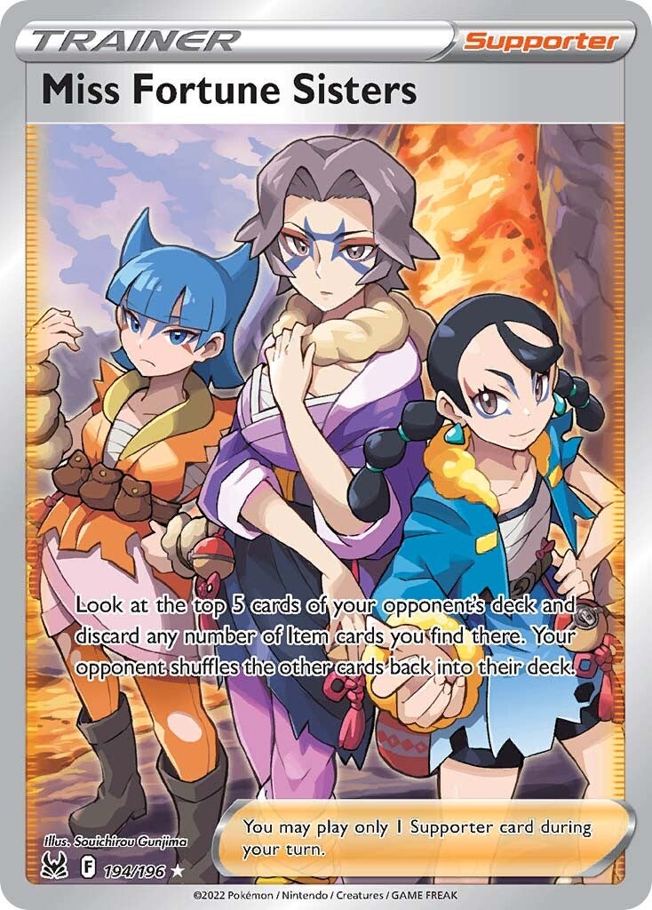 Miss Fortune Sisters (194/196) [Sword & Shield: Lost Origin] | Exor Games Bridgewater