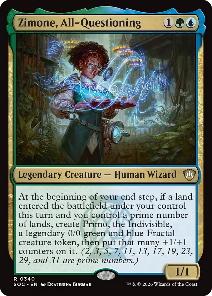 Zimone, All-Questioning [Secrets of Strixhaven Commander] | Exor Games Bridgewater