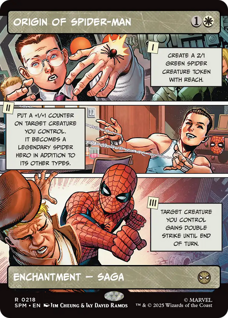 Origin of Spider-Man (Borderless) [Marvel's Spider-Man] | Exor Games Bridgewater