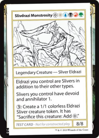 Slivdrazi Monstrosity (2021 Edition) [Mystery Booster Playtest Cards] | Exor Games Bridgewater