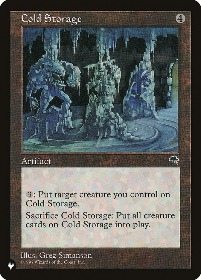 Cold Storage [The List] | Exor Games Bridgewater