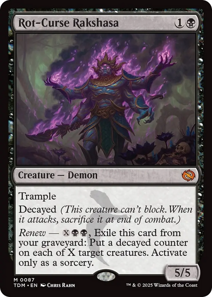 Rot-Curse Rakshasa [Tarkir: Dragonstorm] | Exor Games Bridgewater