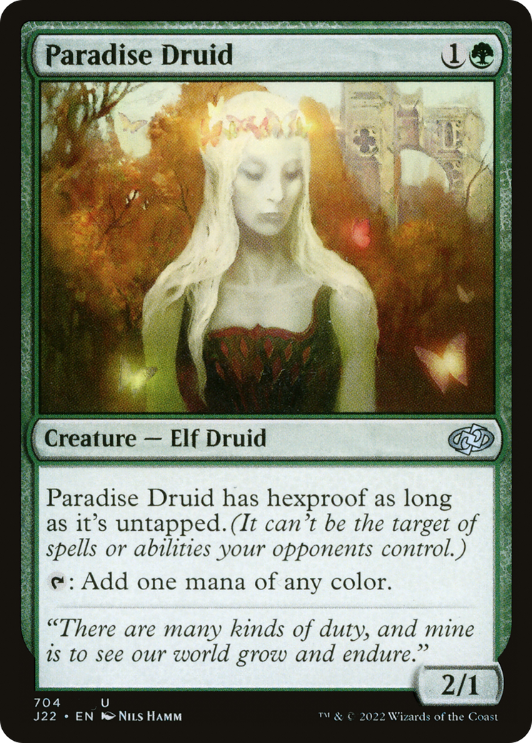 Paradise Druid [Jumpstart 2022] | Exor Games Bridgewater