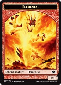 Elemental (008) // Squirrel (015) Double-Sided Token [Modern Horizons Tokens] | Exor Games Bridgewater