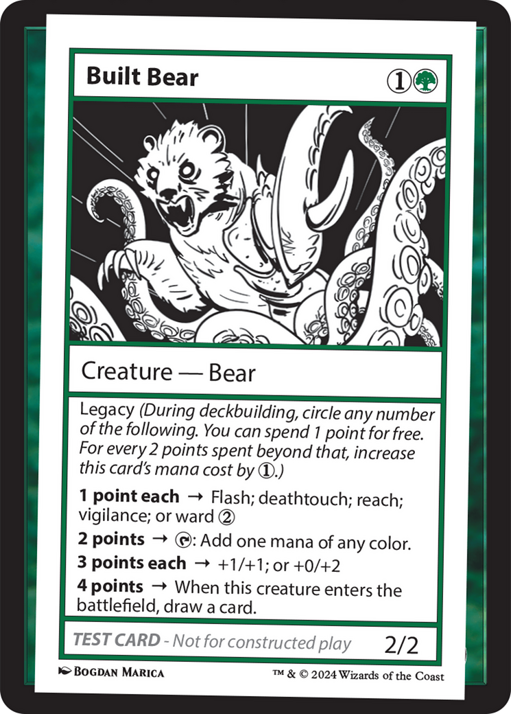 Built Bear [Mystery Booster 2 Playtest Cards] | Exor Games Bridgewater