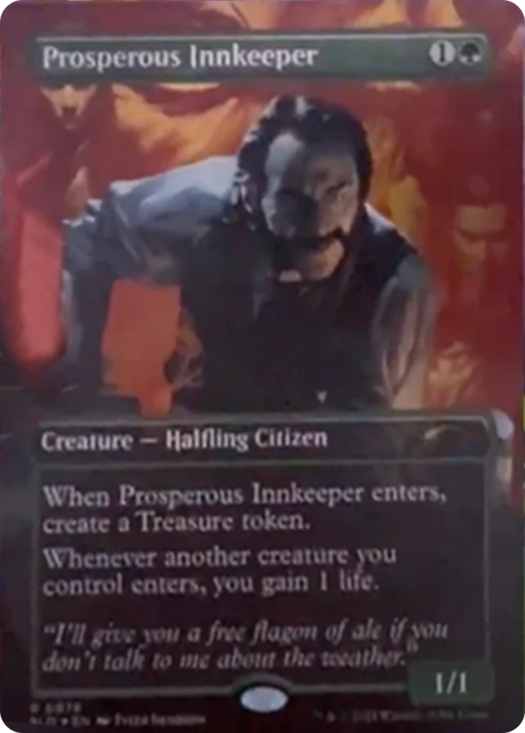 Prosperous Innkeeper (Rainbow Foil) [Secret Lair Drop Series] | Exor Games Bridgewater