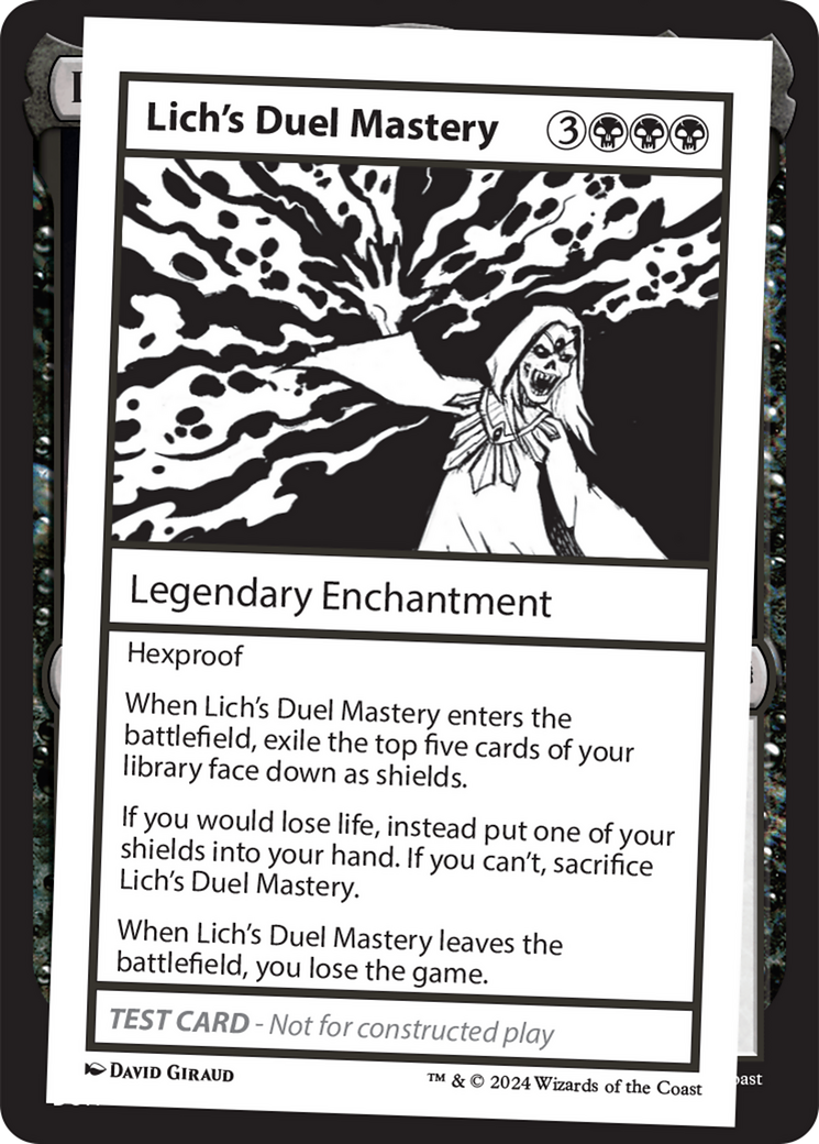 Lich's Duel Mastery [Mystery Booster 2 Playtest Cards] | Exor Games Bridgewater