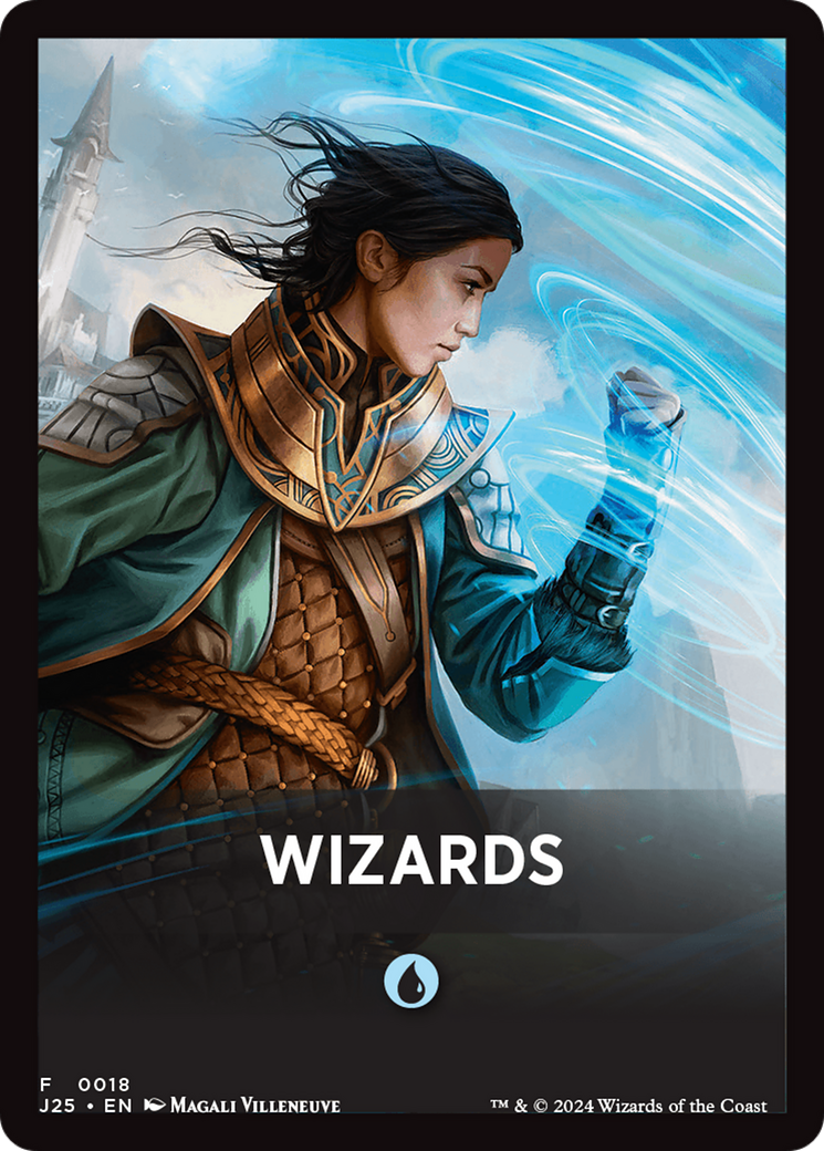 Wizards Theme Card [Foundations Jumpstart Front Cards] | Exor Games Bridgewater