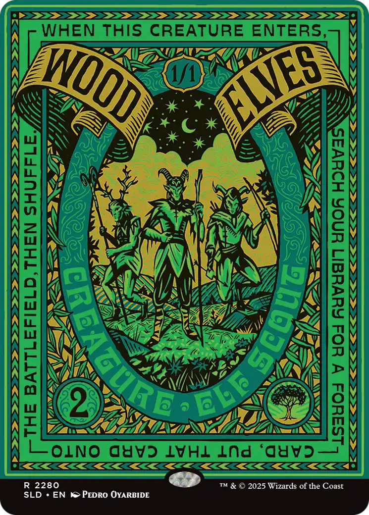 Wood Elves (2280) [Secret Lair Drop Series] | Exor Games Bridgewater