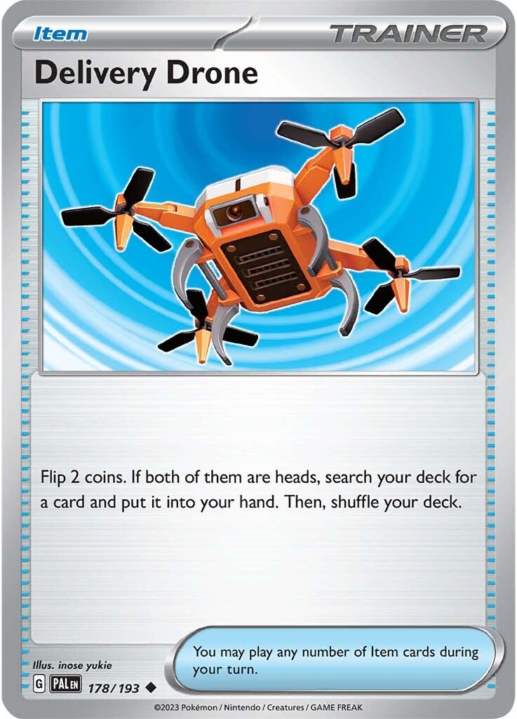 Delivery Drone (178/193) [Scarlet & Violet: Paldea Evolved] | Exor Games Bridgewater