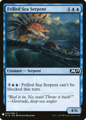 Frilled Sea Serpent [Mystery Booster] | Exor Games Bridgewater