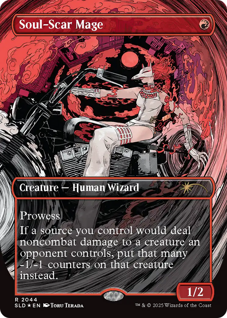 Soul-Scar Mage (2044) (Raised Foil) [Secret Lair Drop Series] | Exor Games Bridgewater