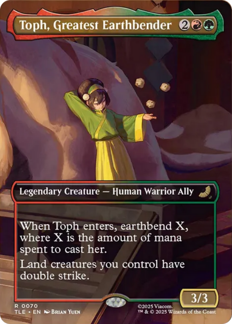 Toph, Greatest Earthbender (Borderless) [Avatar: The Last Airbender: Eternal-Legal] | Exor Games Bridgewater