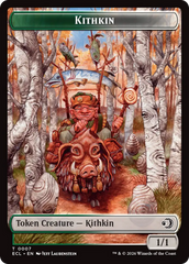 Elf // Kithkin (0007) Double-Sided Token [Lorwyn Eclipsed Tokens] | Exor Games Bridgewater