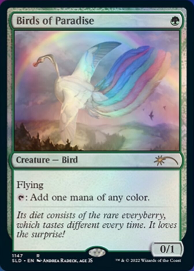 Birds of Paradise (1147) [Secret Lair Drop Series] | Exor Games Bridgewater