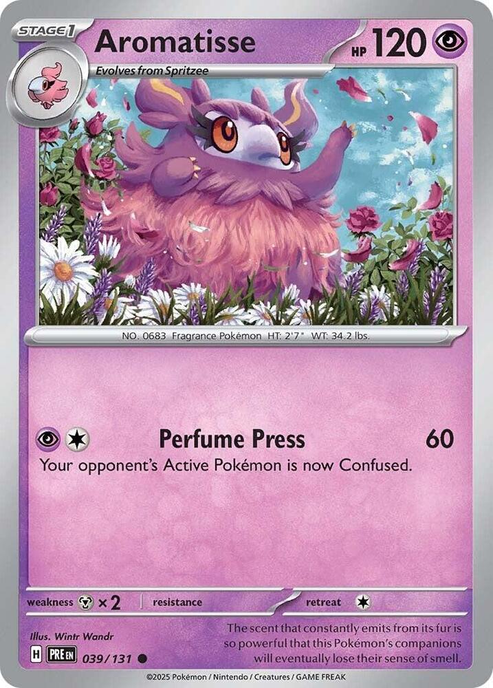 Aromatisse (039/131) [Scarlet & Violet: Prismatic Evolutions] | Exor Games Bridgewater