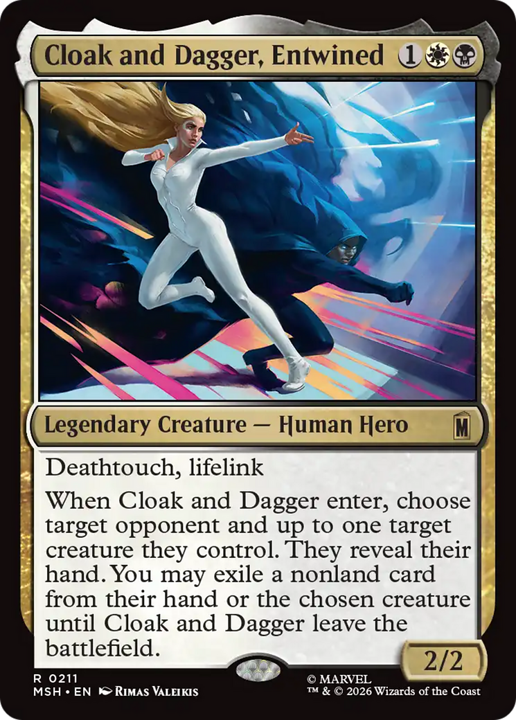Cloak and Dagger, Entwined [Marvel Super Heroes] | Exor Games Bridgewater