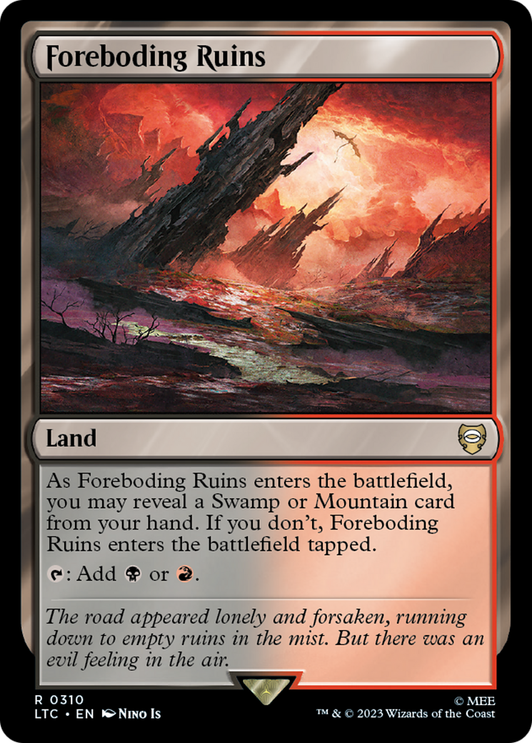Foreboding Ruins [The Lord of the Rings: Tales of Middle-Earth Commander] | Exor Games Bridgewater