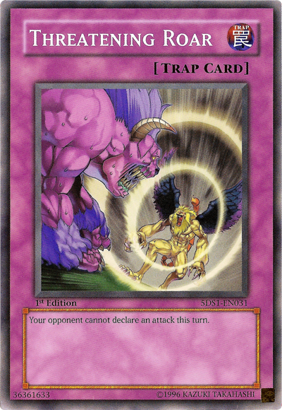 Threatening Roar [5DS1-EN031] Common | Exor Games Bridgewater