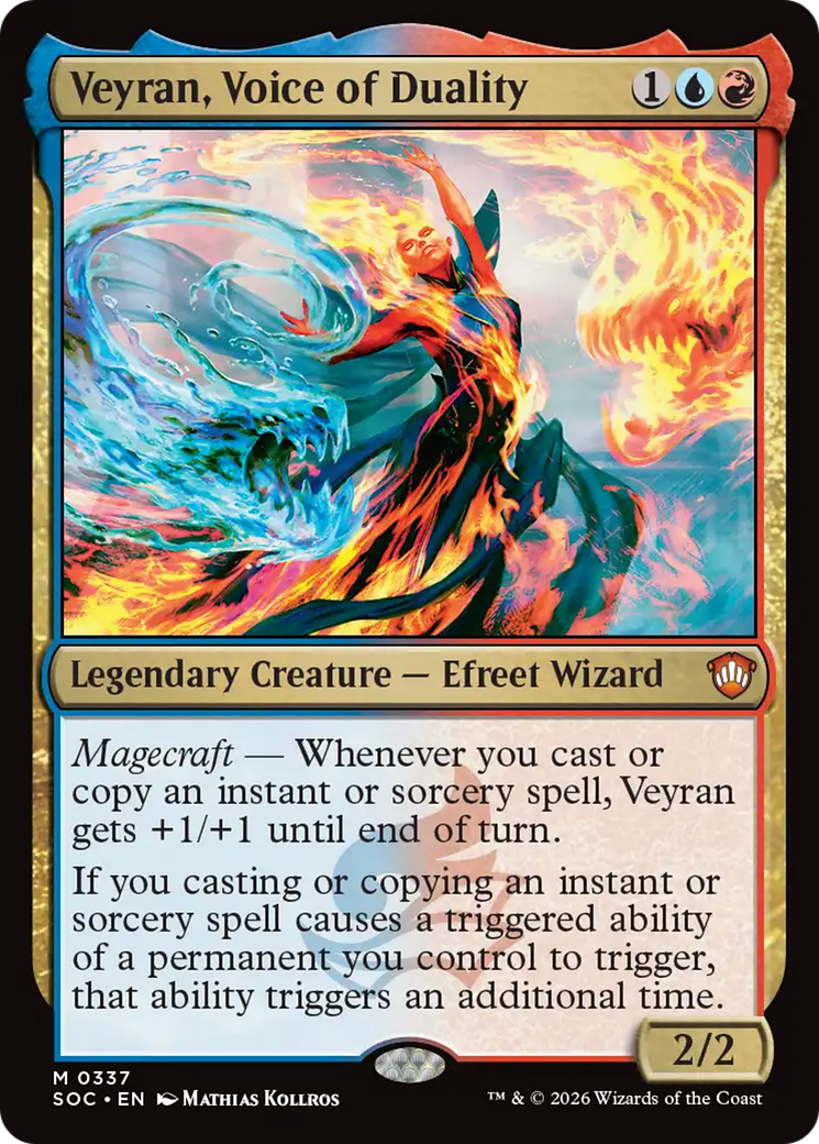 Veyran, Voice of Duality [Secrets of Strixhaven Commander] | Exor Games Bridgewater