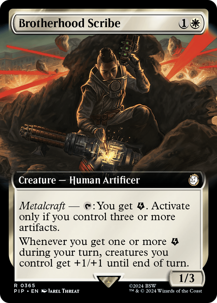 Brotherhood Scribe (Extended Art) [Fallout] | Exor Games Bridgewater